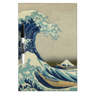 Katsushika Hokusai: The Great Wave at Kanagawa Dry Erase Board