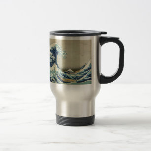 Katsushika Hokusai: The Great Wave at Kanagawa Travel Mug