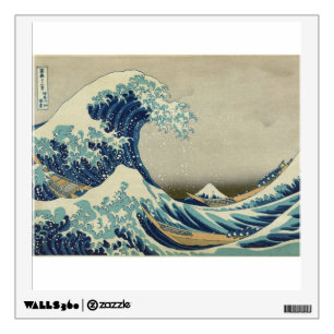 Katsushika Hokusai: The Great Wave at Kanagawa Wall Sticker