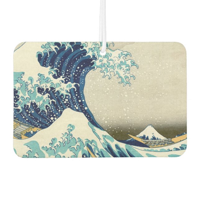 Katsushika Hokusai - The Great Wave off Kanagawa Air Freshener (Front)