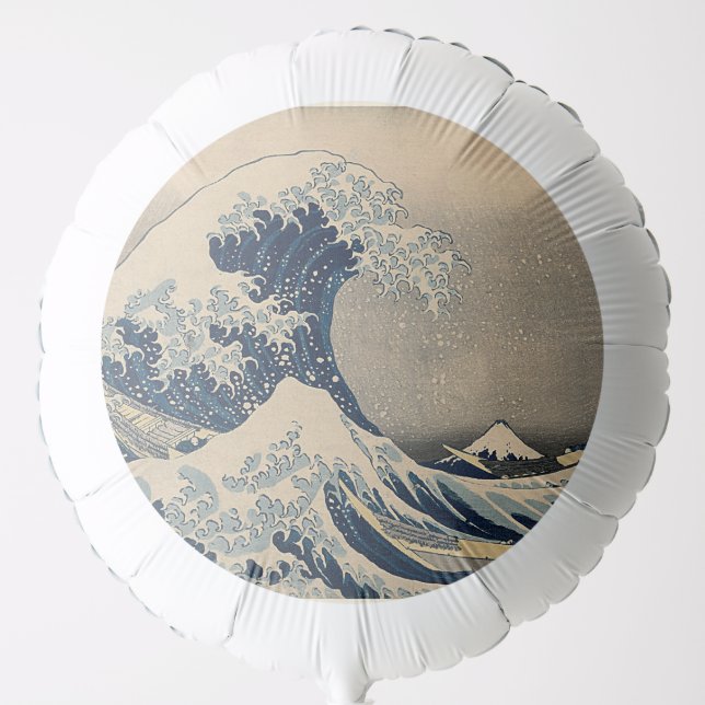 Katsushika Hokusai. The Great Wave off Kanagawa   Balloon (Front)