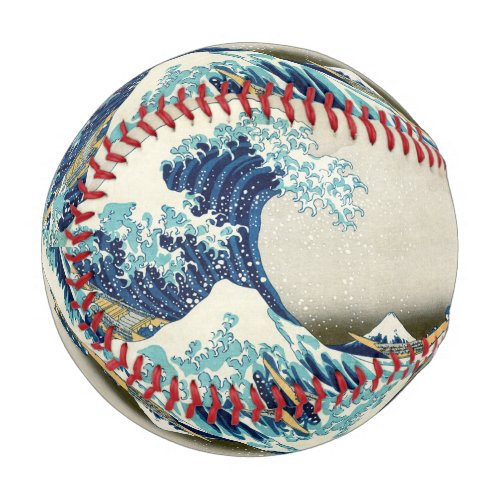 Katsushika Hokusai _ The Great Wave off Kanagawa Baseball