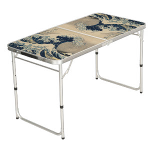 Katsushika Hokusai. The Great Wave off Kanagawa  Beer Pong Table