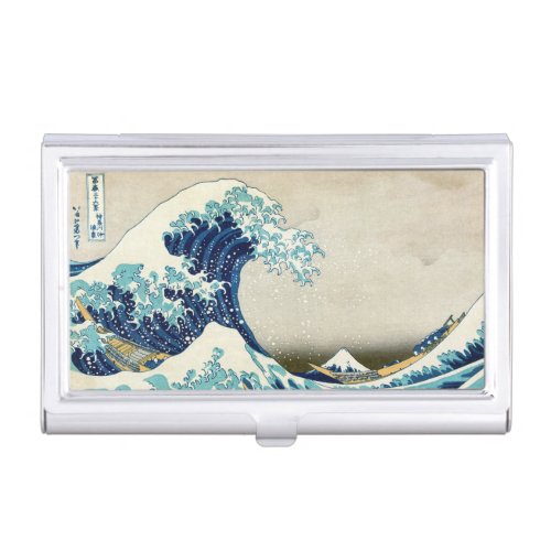 Katsushika Hokusai _ The Great Wave off Kanagawa Business Card Case