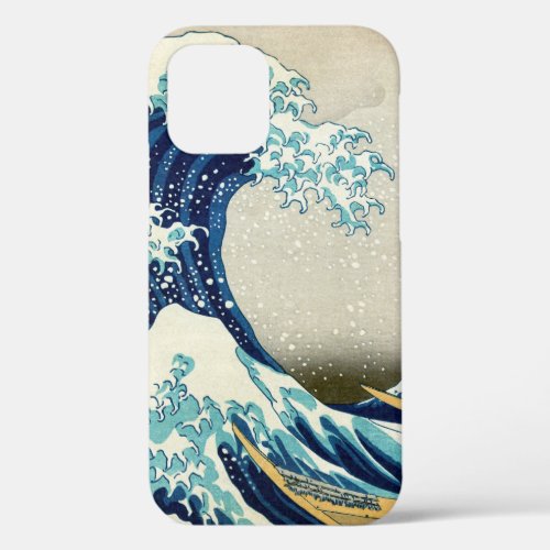 Katsushika Hokusai _ The Great Wave off Kanagawa iPhone 12 Case