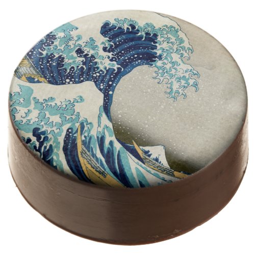 Katsushika Hokusai _ The Great Wave off Kanagawa Chocolate Covered Oreo
