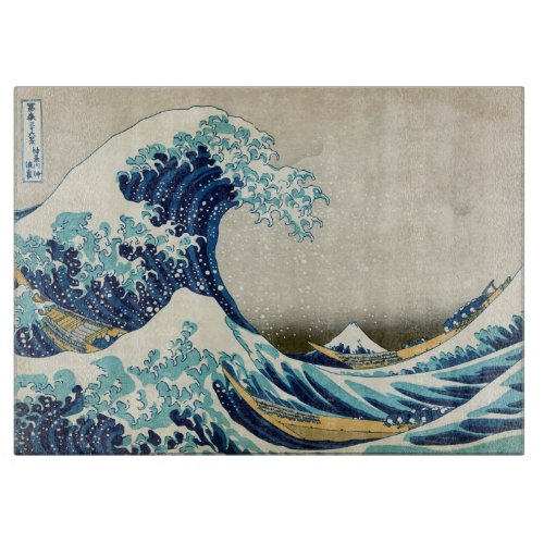 Katsushika Hokusai _ The Great Wave off Kanagawa Cutting Board