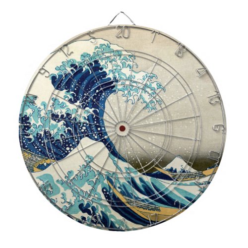 Katsushika Hokusai _ The Great Wave off Kanagawa Dart Board