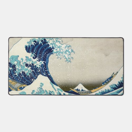 Katsushika Hokusai _ The Great Wave off Kanagawa Desk Mat