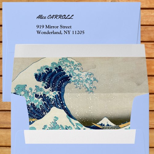 Katsushika Hokusai _ The Great Wave off Kanagawa Envelope