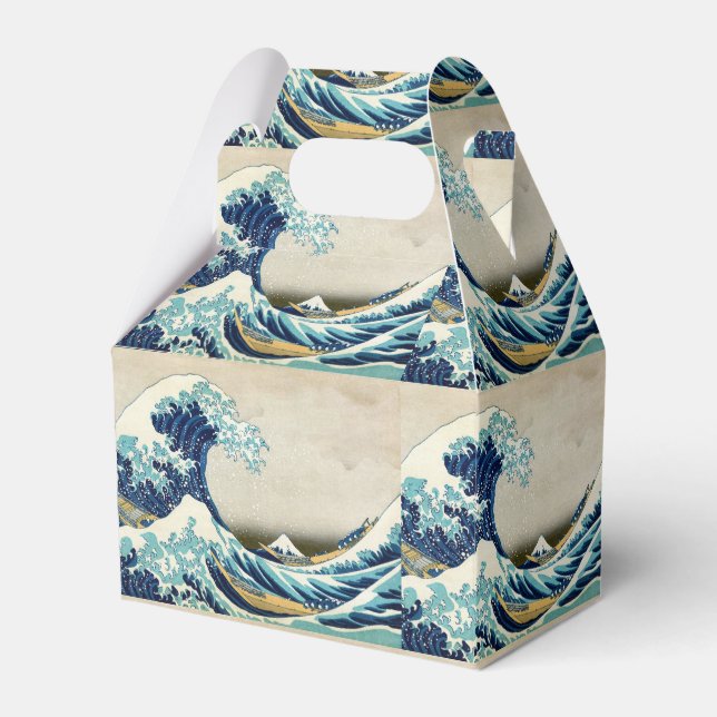 Katsushika Hokusai - The Great Wave off Kanagawa Favor Boxes (Front Side)