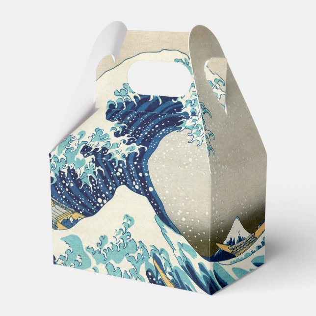 Katsushika Hokusai - The Great Wave off Kanagawa Favor Boxes (Front Side)