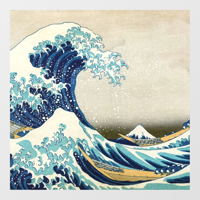Katsushika Hokusai - The Great Wave off Kanagawa Floor Decals (Front)
