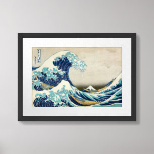 Katsushika Hokusai - The Great Wave off Kanagawa Framed Art