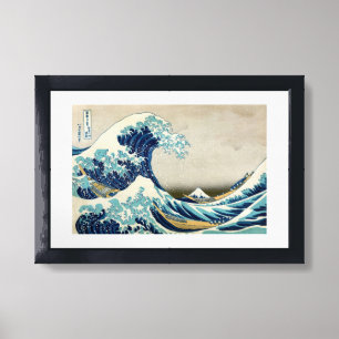 Katsushika Hokusai - The Great Wave off Kanagawa Framed Art