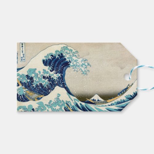 Katsushika Hokusai _ The Great Wave off Kanagawa Gift Tags