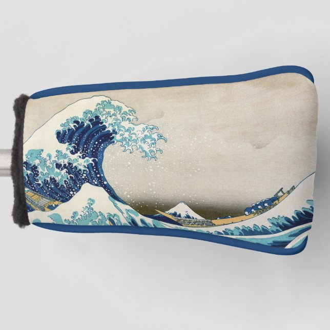 Katsushika Hokusai - The Great Wave off Kanagawa Golf Head Cover (Front)