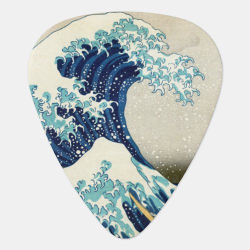 Katsushika Hokusai _ The Great Wave off Kanagawa Guitar Pick