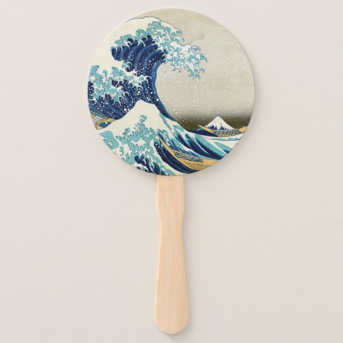 Katsushika Hokusai _ The Great Wave off Kanagawa Hand Fan