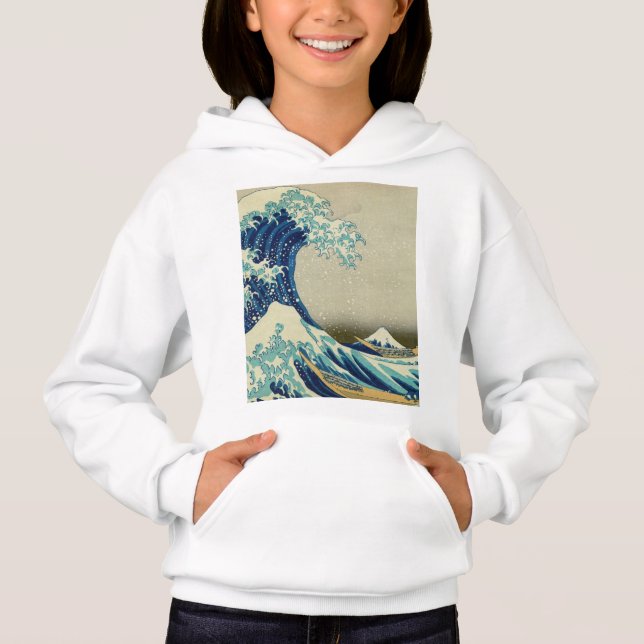 Katsushika Hokusai - The Great Wave off Kanagawa Hoodie (Front)