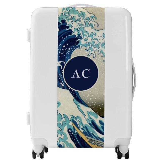 Katsushika Hokusai - The Great Wave off Kanagawa Luggage (Front)