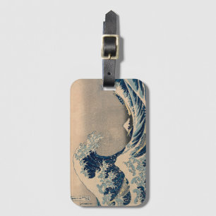 Katsushika Hokusai. The Great Wave off Kanagawa Luggage Tag