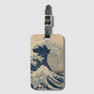 Katsushika Hokusai. The Great Wave off Kanagawa Luggage Tag