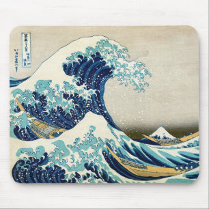 Katsushika Hokusai - The Great Wave off Kanagawa Mouse Pad