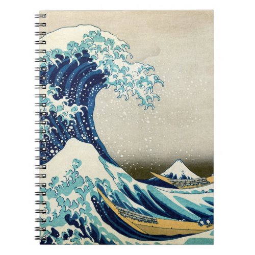 Katsushika Hokusai _ The Great Wave off Kanagawa Notebook