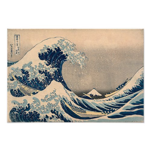 Katsushika Hokusai The Great Wave off Kanagawa   Photo Print