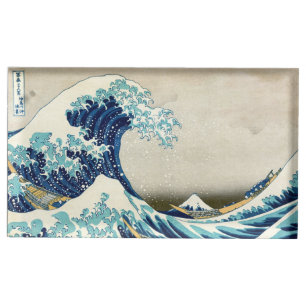 Katsushika Hokusai - The Great Wave off Kanagawa Place Card Holder