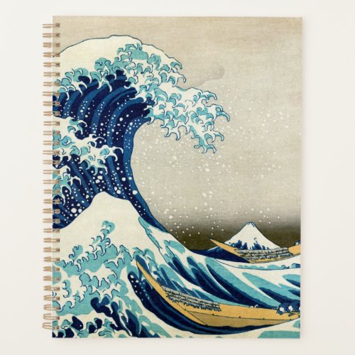 Katsushika Hokusai _ The Great Wave off Kanagawa Planner