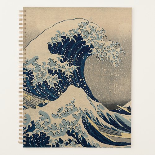 Katsushika Hokusai The Great Wave off Kanagawa   Planner