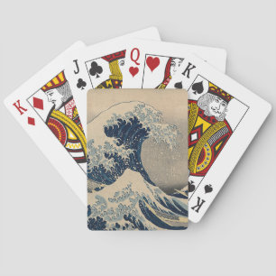 Katsushika Hokusai. The Great Wave off Kanagawa Poker Cards