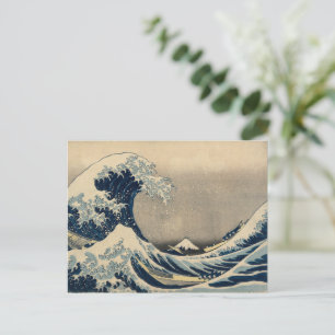 Katsushika Hokusai. The Great Wave off Kanagawa Postcard