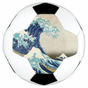Katsushika Hokusai - The Great Wave off Kanagawa Soccer Ball