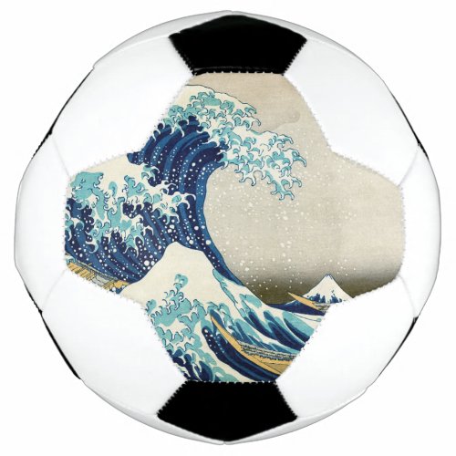 Katsushika Hokusai _ The Great Wave off Kanagawa Soccer Ball