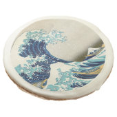 Katsushika Hokusai - The Great Wave off Kanagawa Sugar Cookie (Angled)