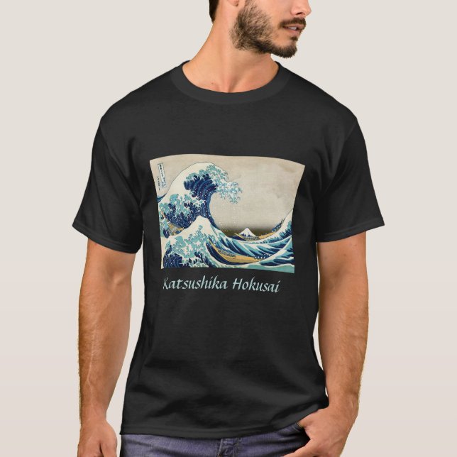 Katsushika Hokusai - The Great Wave off Kanagawa T-Shirt (Front)