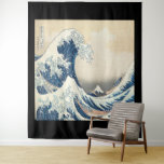 Katsushika Hokusai, The Great Wave Off Kanagawa Tapestry at Zazzle