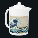 Katsushika Hokusai - The Great Wave off Kanagawa Teapot<br><div class="desc">The Great Wave off Kanagawa / The Wave - Katsushika Hokusai,  1829-1833</div>