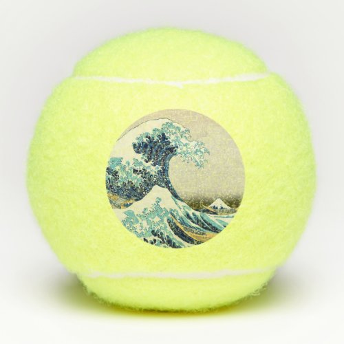 Katsushika Hokusai _ The Great Wave off Kanagawa Tennis Balls