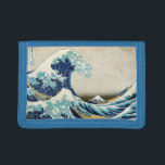 Katsushika Hokusai - The Great Wave off Kanagawa Trifold Wallet<br><div class="desc">The Great Wave off Kanagawa / The Wave - Katsushika Hokusai,  1829-1833</div>