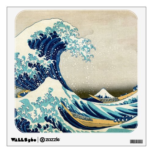 Katsushika Hokusai _ The Great Wave off Kanagawa Wall Decal