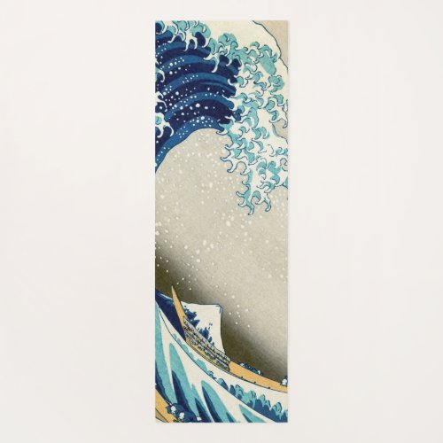 Katsushika Hokusai _ The Great Wave off Kanagawa Yoga Mat