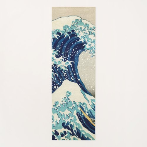 Katsushika Hokusai _ The Great Wave off Kanagawa Yoga Mat