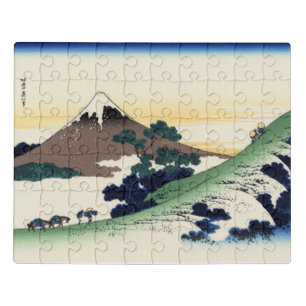 Katsushika Hokusai. The Inume Pass in Kai Provinc Jigsaw Puzzle