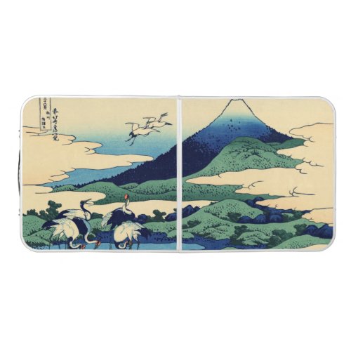 Katsushika Hokusai _ Umegawa in Sagami province Beer Pong Table