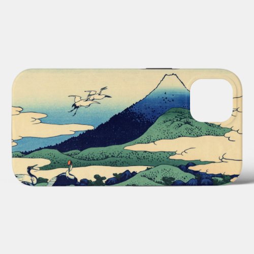 Katsushika Hokusai _ Umegawa in Sagami province iPhone 13 Case