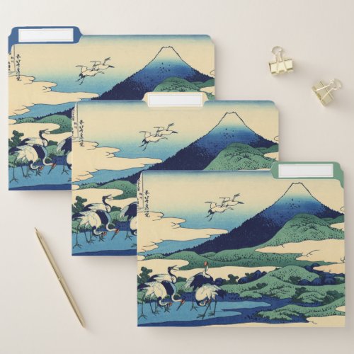 Katsushika Hokusai _ Umegawa in Sagami province File Folder